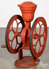 ELGIN CAST IRON COFFEE MILL, 1