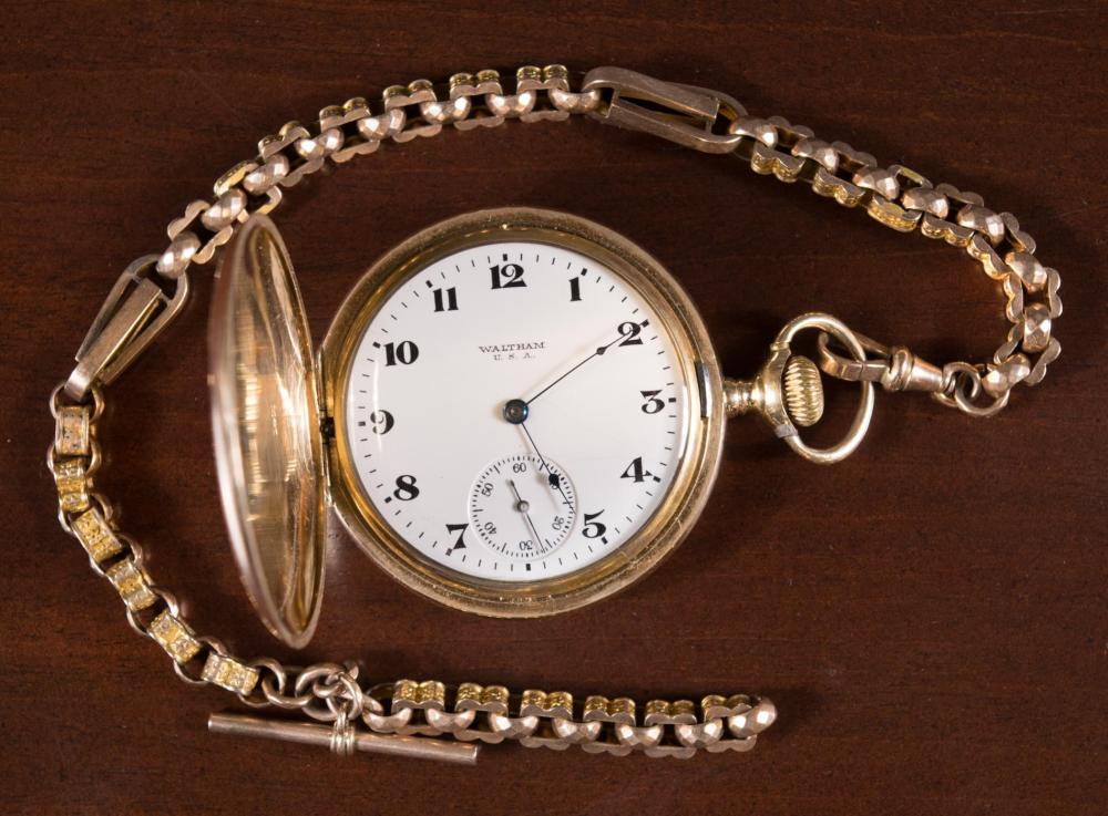 ELGIN "FATHER TIME" OPEN FACE