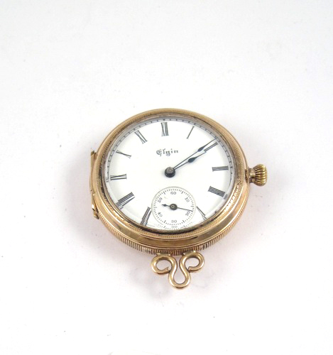 ELGIN FOURTEEN KARAT GOLD HUNTER