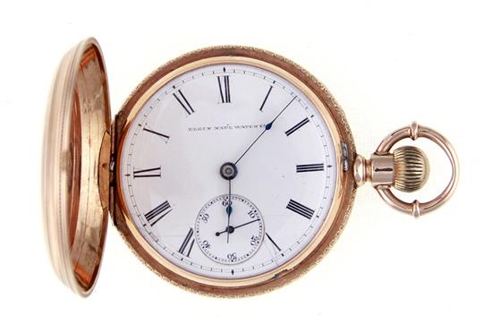 Elgin gold pocket watch circa