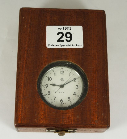 Elgin Military Pocket Watch in Case