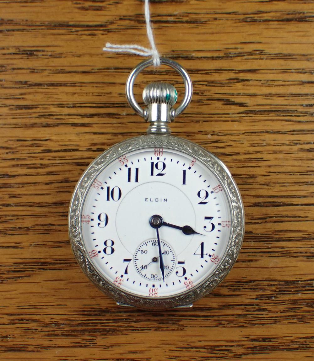 ELGIN MODEL 8 VERITAS OPEN-FACE