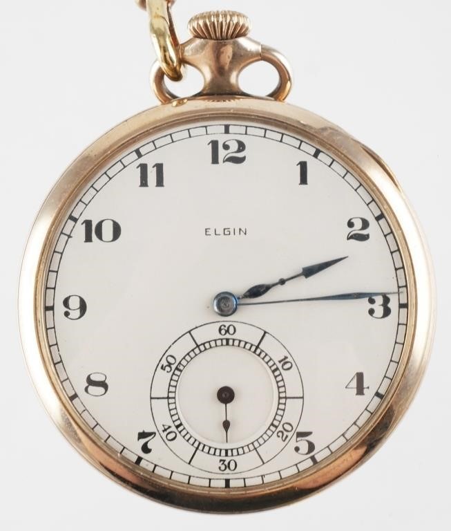 ELGIN POCKET WATCH, 17 JEWELElgin