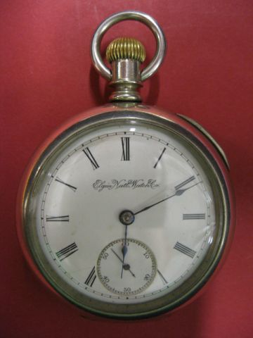 Elgin Pocketwatch open face 19