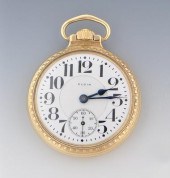 Elgin Railroad Pocket Watch, A