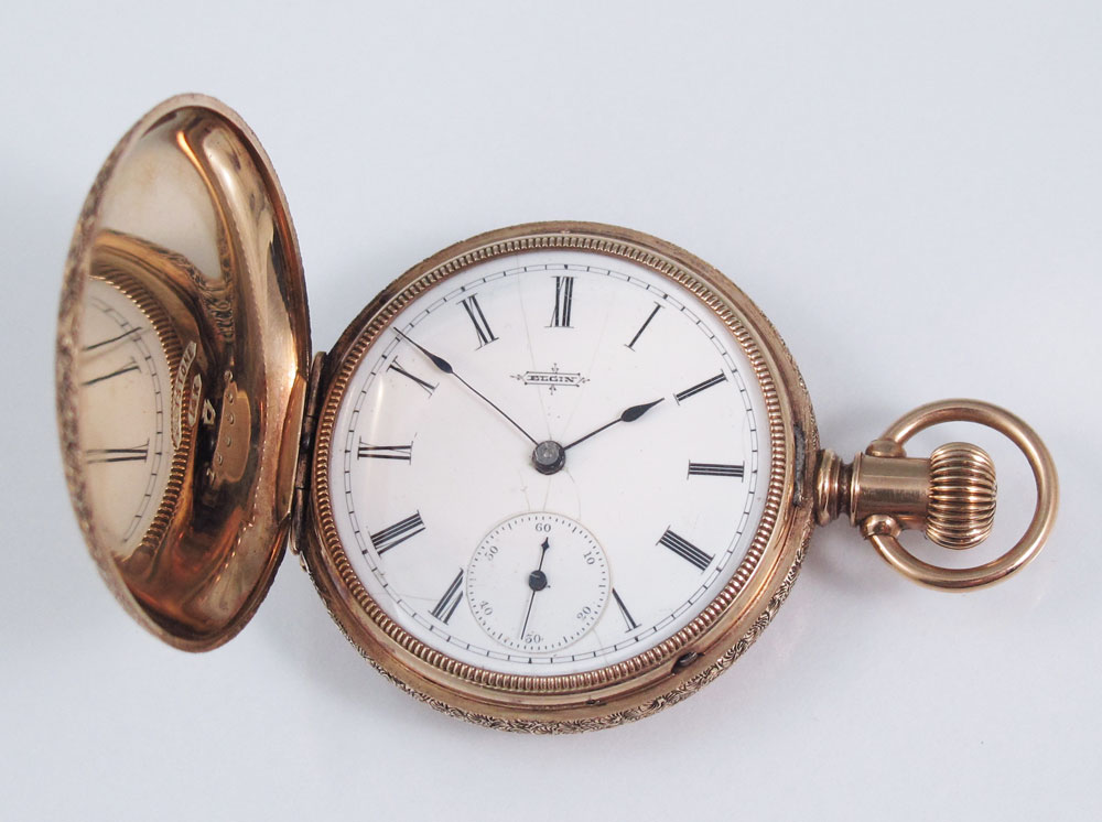 ELGIN SOLID 14K GOLD VICTORIAN