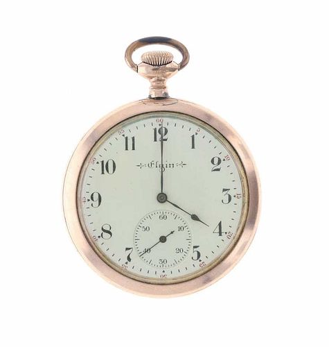 ELGIN WATCH CO GOLD 11J G. 13