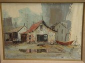 Elhoff, American, 20th c, o/ma