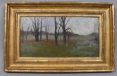 ELI HARVEY OIL ON BOARD LANDSC