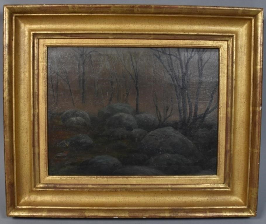 ELI HARVEY OIL ON BOARD