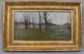 ELI HARVEY OIL ON BOARD LANDSC