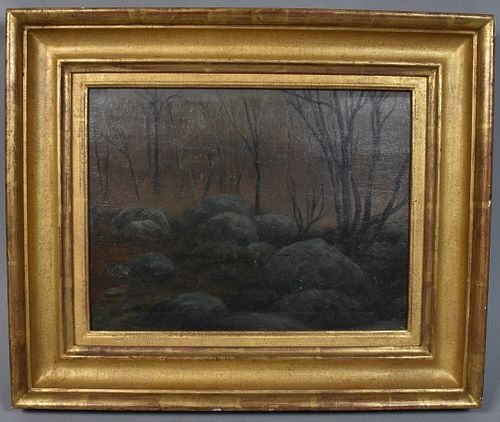 ELI HARVEY OIL ON BOARD