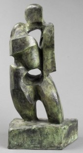 ELI ILAN "WOMAN" MODERN BRONZE