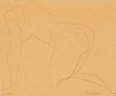 ELI KARPEL, PENCIL, KNEELING N