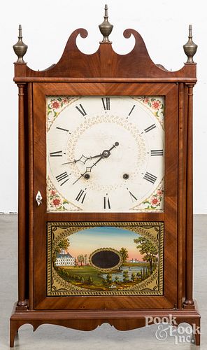 ELI TERRY FEDERAL MAHOGANY PILLAR
