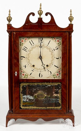 ELI TERRY FEDERAL MAHOGANY PILLAR