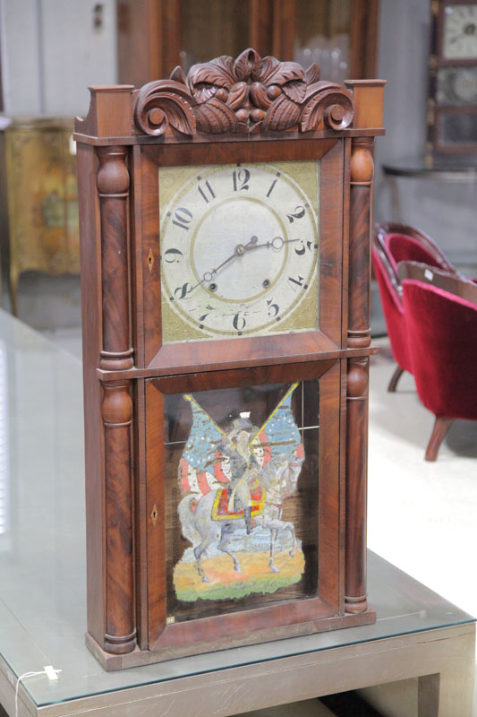 ELI TERRY JR. MANTLE CLOCK. Eight