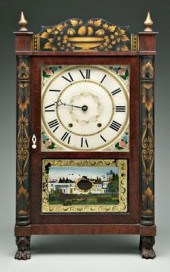 Eli Terry shelf clock, classic