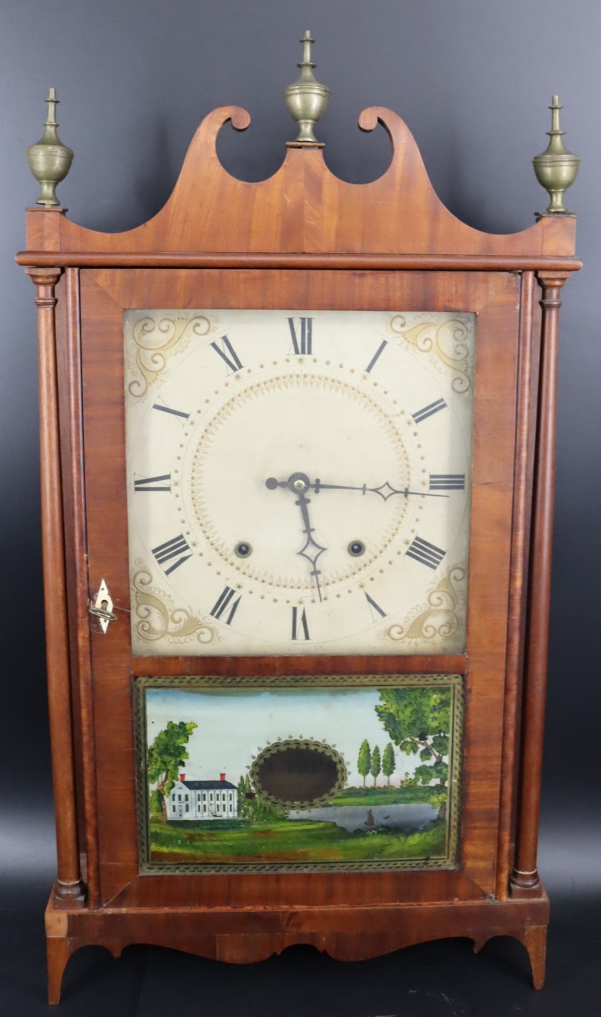 ELI TERRY SHELF CLOCK WITH