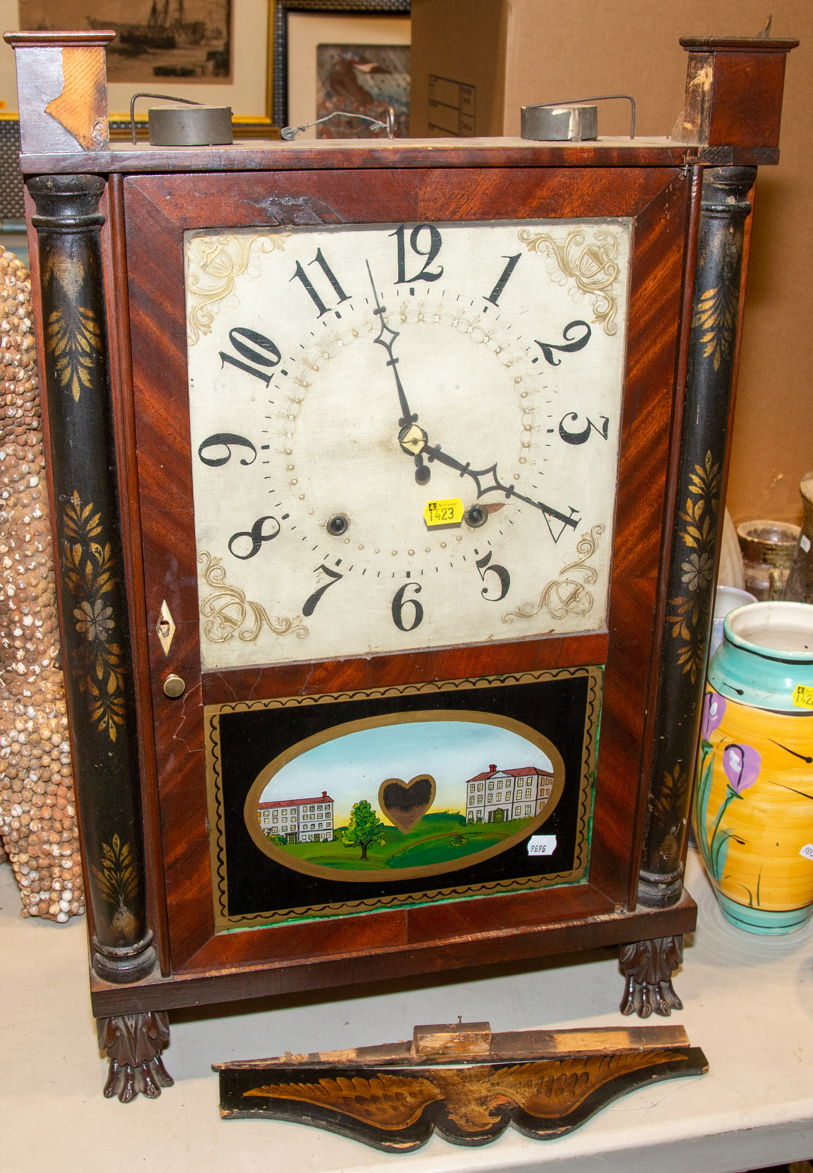 ELI TERRY & SON BRACKET CLOCK
