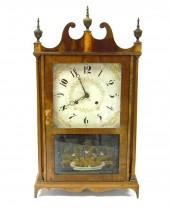 Eli Terry & Son pillar and scr