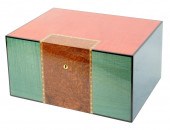 ELIE BLEU LACQUERED AND BURL W