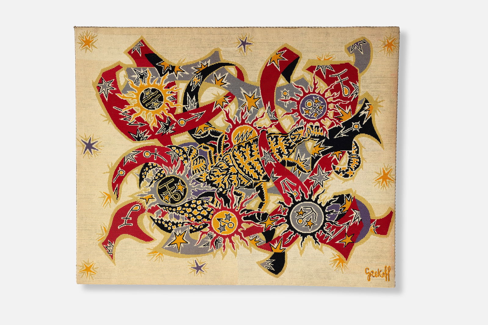 ELIE GREKOFF, 'ZODIAC' WALL