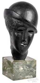 ELIE NADELMAN BRONZE MAN'S HEA