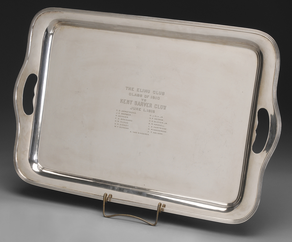 Elihu Club Yale Presentation Tray