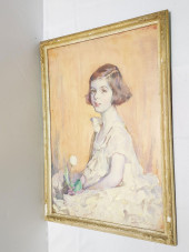 ELINOR BARNARD WATERCOLOR ON P