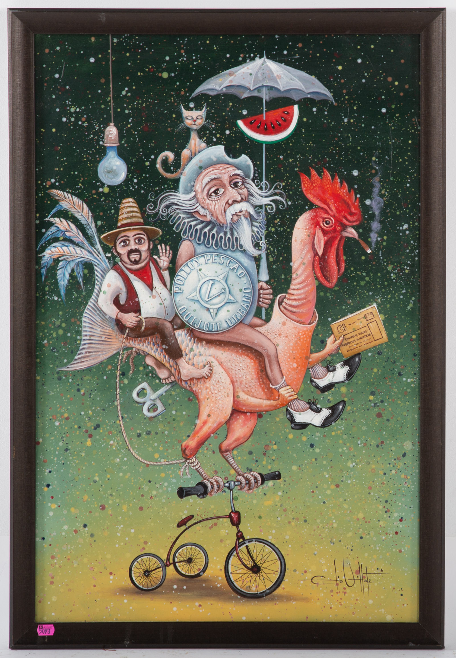 ELIO VILLATE LAM. DON QUIXOTE AND