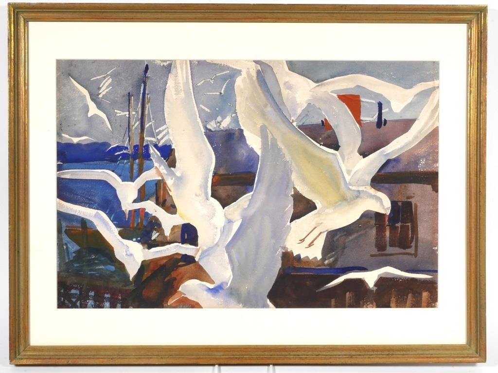 ELIOT O'HARA, HERRING GULLS,