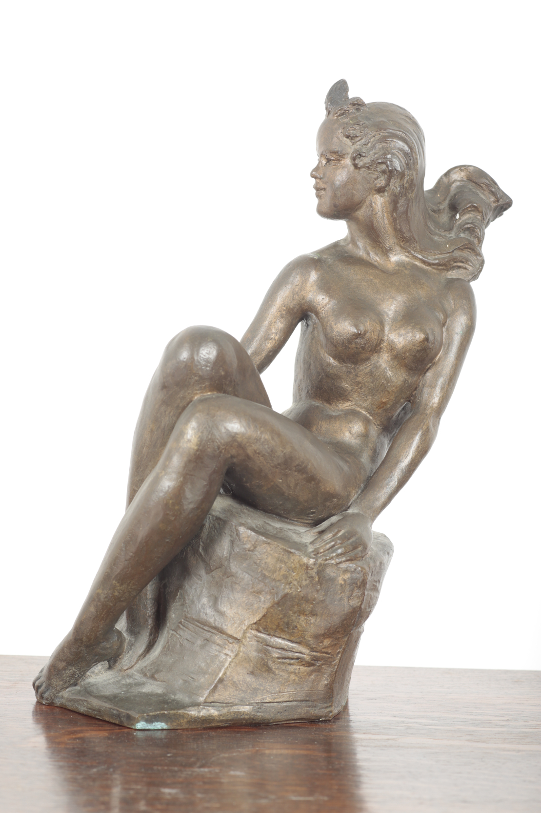 ELISE MARCH (1884-1974) A SEATED