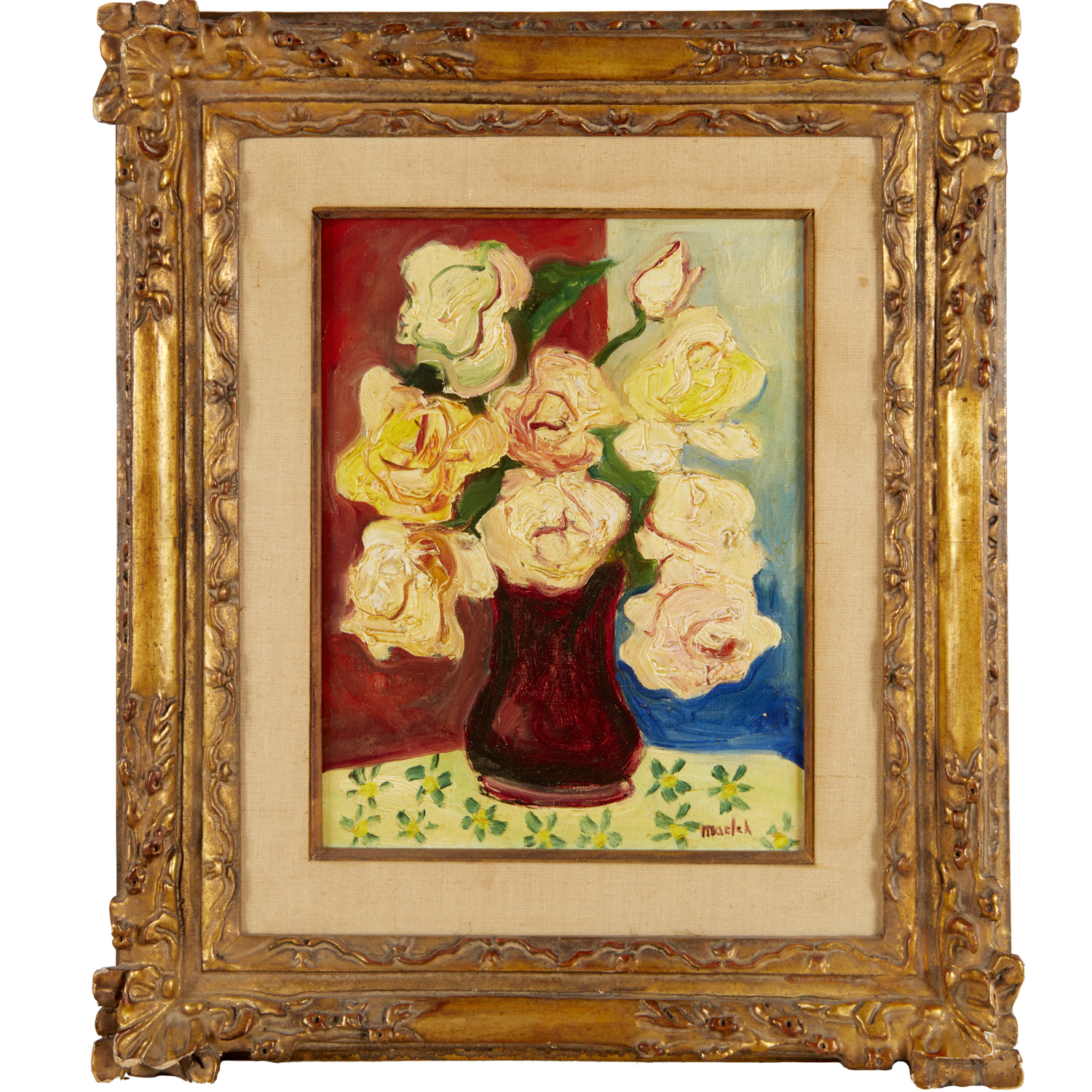 ELISEE MACLET, OIL ON CANVAS
