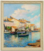 Elisee Maclet painting (French