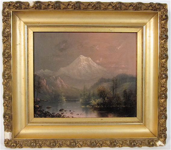 ELIZA R. BARCHUS OIL ON WOOD