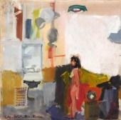 ELIZABETH BOU RAAD, OIL ON CAN