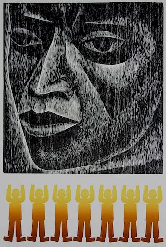 ELIZABETH CATLETT WOODCUT AND