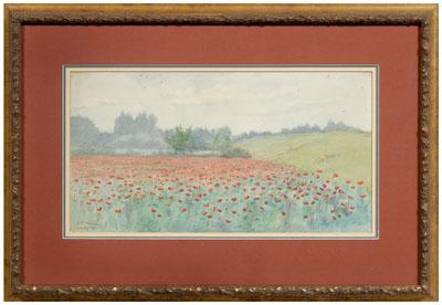 Elizabeth E. Pitman watercolor