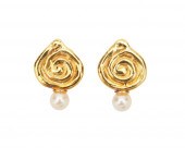 ELIZABETH GAGE 18K GOLD AND PE