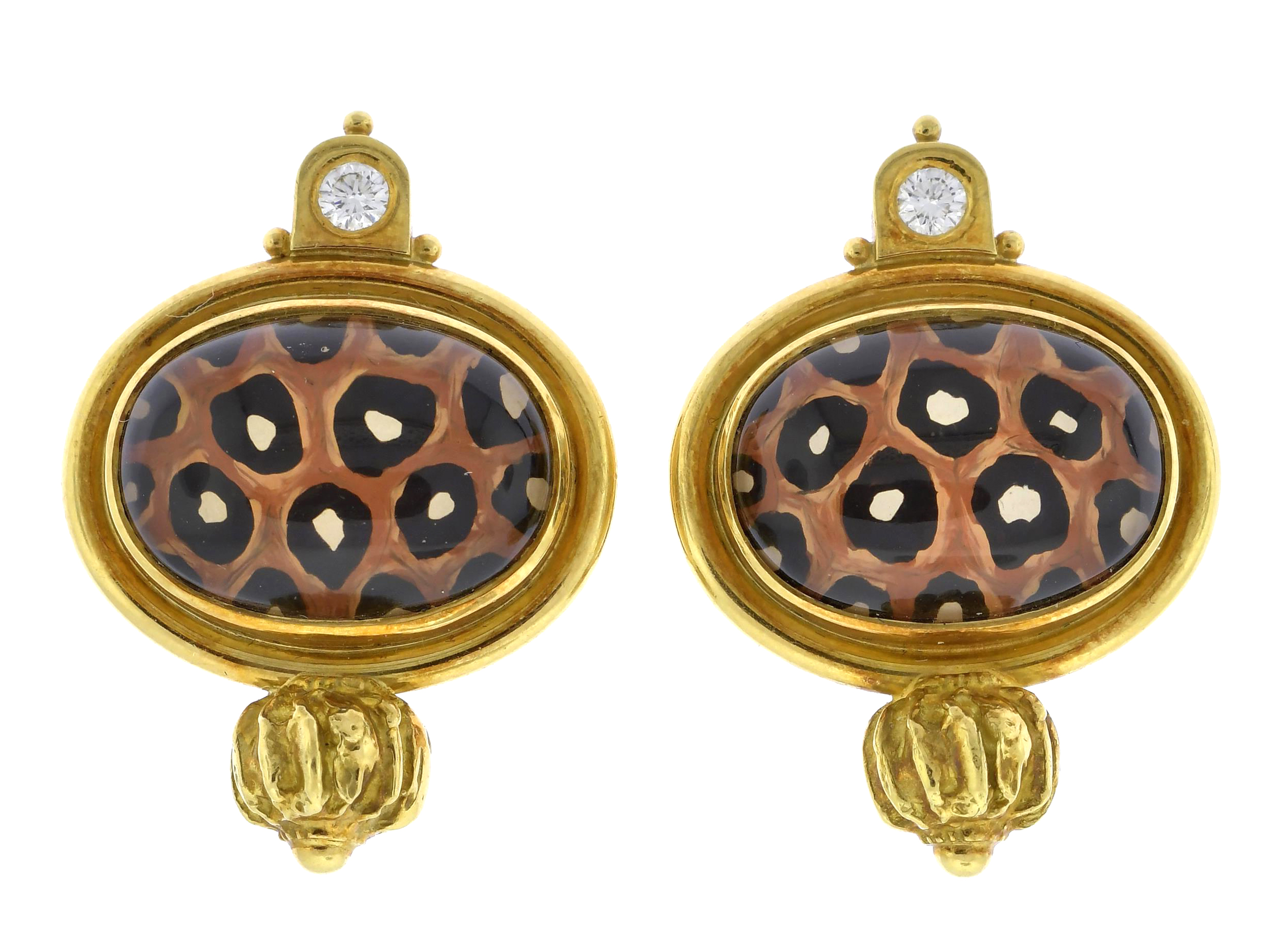 ELIZABETH GAGE 18K GOLD CHEETAH