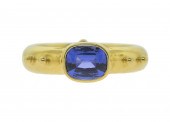 ELIZABETH GAGE 18K TANZANITE R