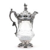 ELIZABETH II SILVER MOUNTED CR