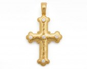 ELIZABETH LOCKE 18K GOLD AND D