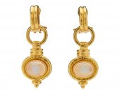 ELIZABETH LOCKE 18K GOLD AND M