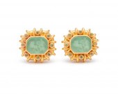 ELIZABETH LOCKE 18K GOLD, GLAS