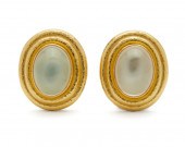 ELIZABETH LOCKE 18K GOLD, MOON