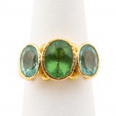 **ELIZABETH LOCKE 19K GOLD THR