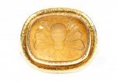 ELIZABETH LOCKE GOLD AND CARVE
