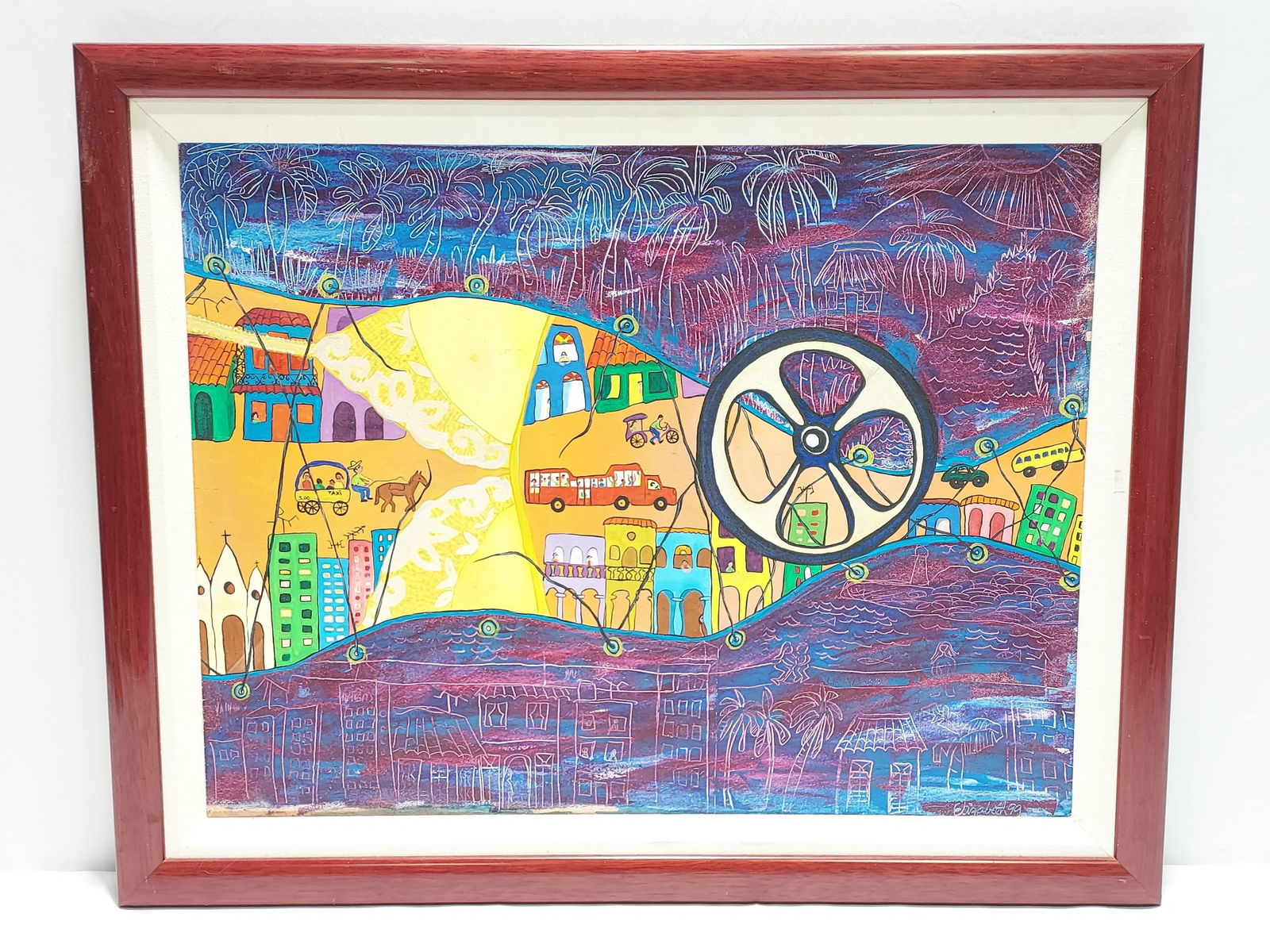 ELIZABETH LOPEZ COLORFUL NAIVE
